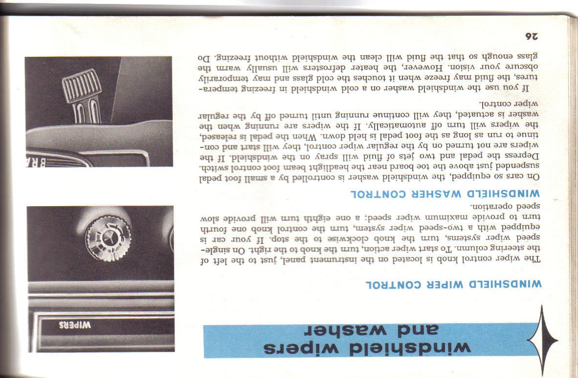 1963 Mercury Comet Owners Manual Page 21